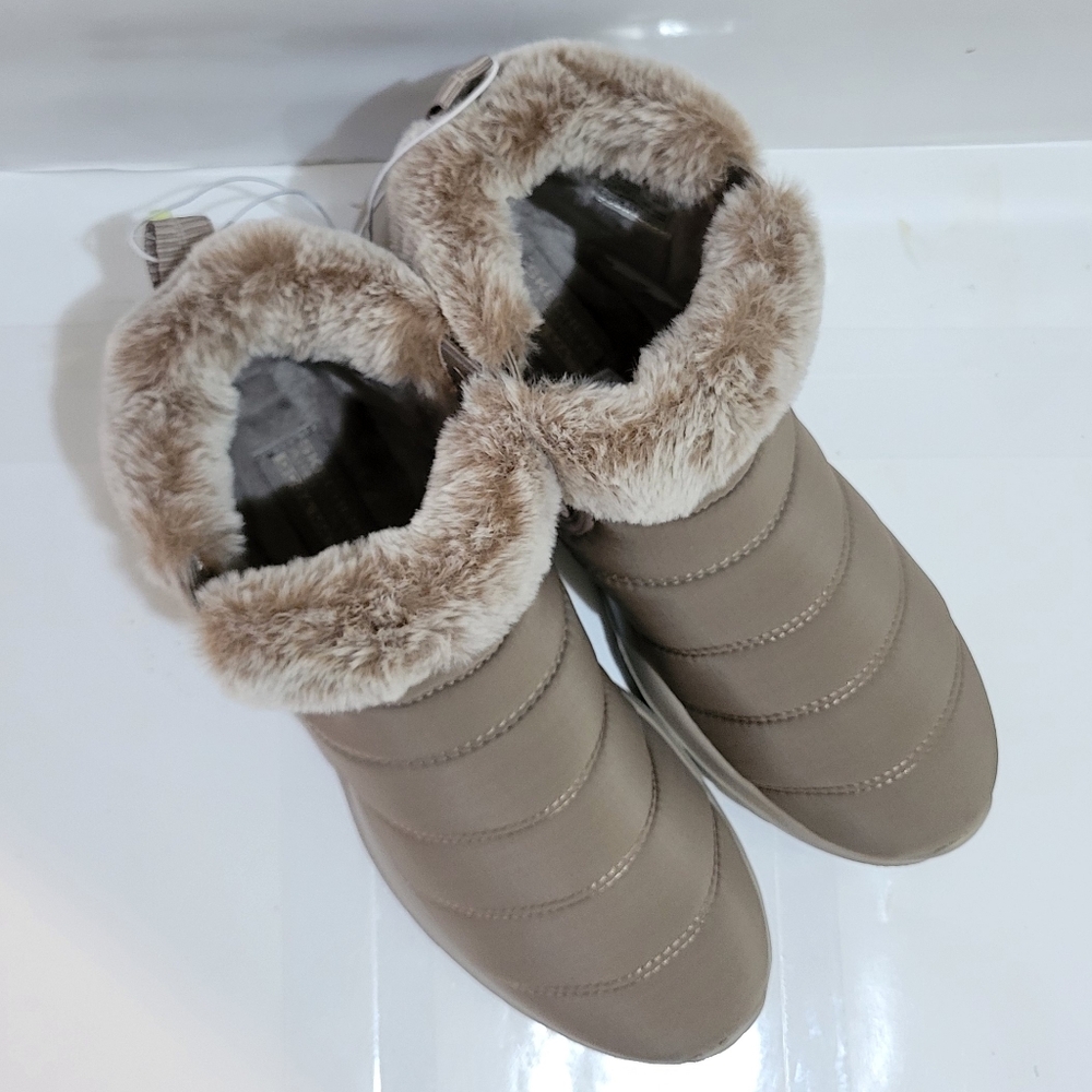 Skechers Womens Go Walk Air Cooled Goga Mat Boots - Picture 5 of 7